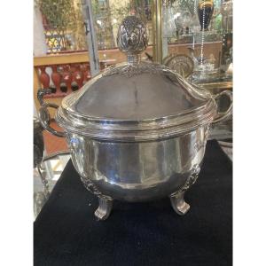 Soup Tureen 18th Century In Metal