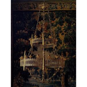 Large Neo-gothic Chandelier 
