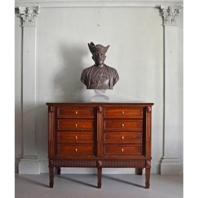 Mahogany Cabinet With Drawers
