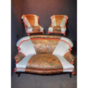 Napoleon III Period Living Room Set