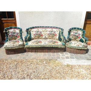 Napoleon III Period Living Room Set