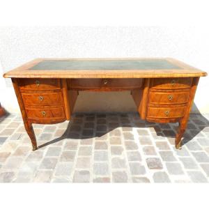Louis XV Marquetry Desk From The Hache Family