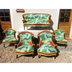 Napoleon III Period Living Room Set