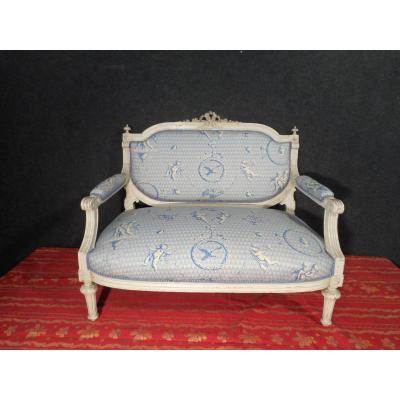 Small Lacquered Sofa Nineteenth Time