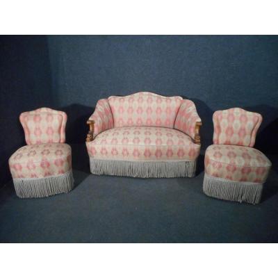 Napoleon III Salon Living Room Set