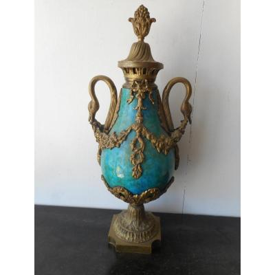 Cassolette Brule Perfume In Gilded Bronze Napoleon III