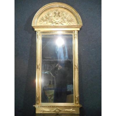 Mirror Gilt Wood Time Late Eighteenth