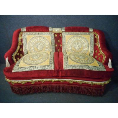 Sofa Napoleon III In Velvet