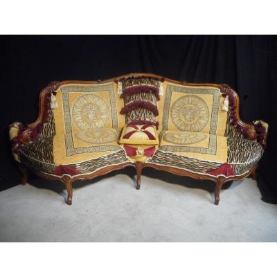 Shaped Smoking Sofa Nineteenth Time