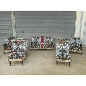 Napoleon III Period Living Room Set