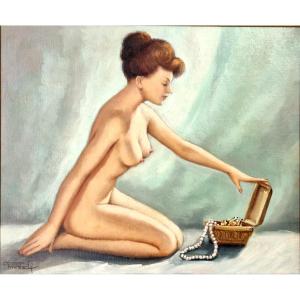 Temptation By Fortune Pirazzini (1907-2003)