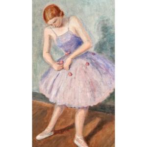 Art Deco Dancer By Gontran Sedille