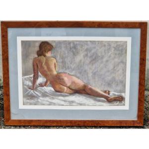 Nude Woman By Pierre Charon 20th Century