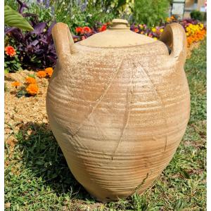 Stoneware Oil Jar 