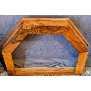 Walnut Canopy Bed Frame, Late 19th Century 