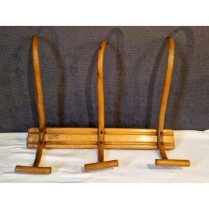 Thonet-branded Coat Rack With 3 Hooks