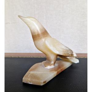 Art Deco Period Marble Bird.