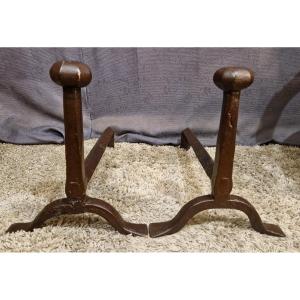 Pair Of 19th-century Andirons