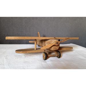Wooden Toy Airplane