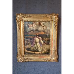 Scene Of Saint Joachim 19th Century