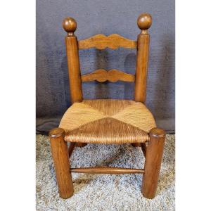 Brutalist Children's Chairs By Charles Dudouyt 