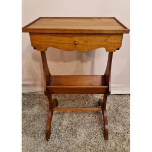 20th Century Cherry Wood Side Table