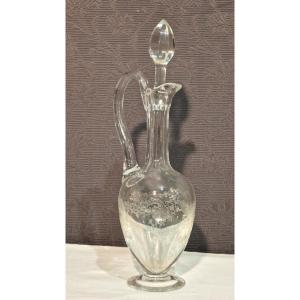 Saint Louis Crystal Ewer