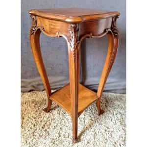 Walnut Side Table - Late 19th Century
