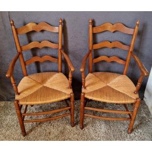 Pair Of Provençal Armchairs