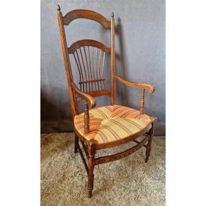 Provençal Wicker Armchair
