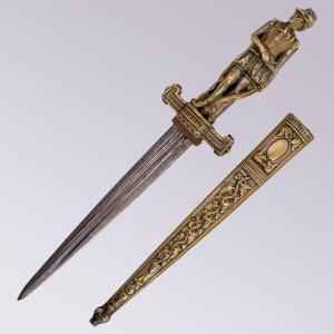 Romantic Dagger European Work, Mid XIXth Century