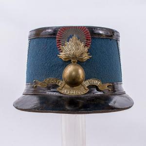 Shako Of Officer Student Model 1872 Of The Special Military School Of Saint-cyr