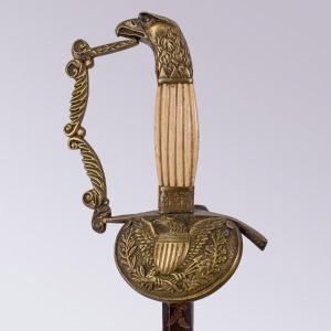 American Officer's Sword With Eagle Head Circa 1820