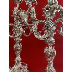 Pair Of Louis XV-style Candelabra