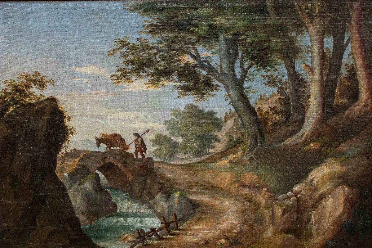 XIX secolo, Paesaggio innevato e Paesaggio fluviale-photo-2