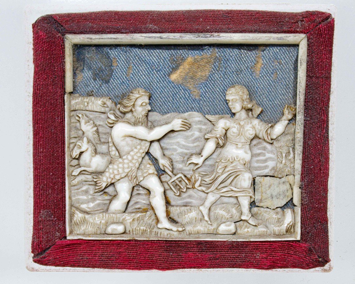 Francia, XV secolo, Ratto di Proserpina - Narciso alla Fonte-photo-1