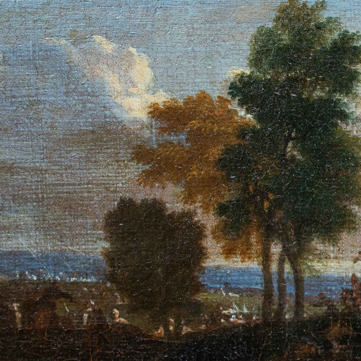 Attr. a Karel Breydel, detto il Cavaliere di Anversa (1678 - 1733), Battaglia con cavalieri -photo-6