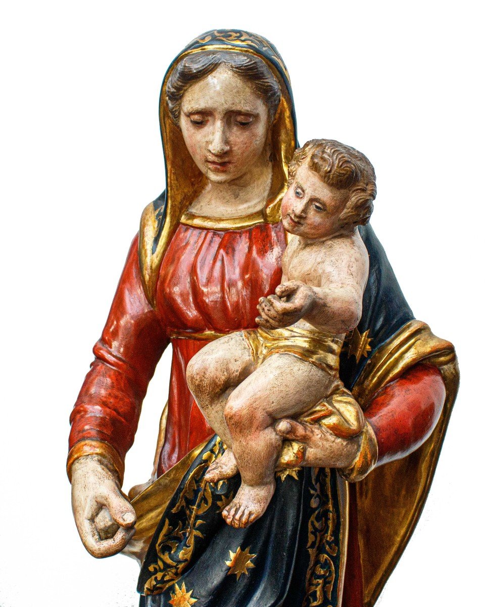Madonna con Bambino e anime del Purgatorio, prima metà del XIX secolo-photo-4