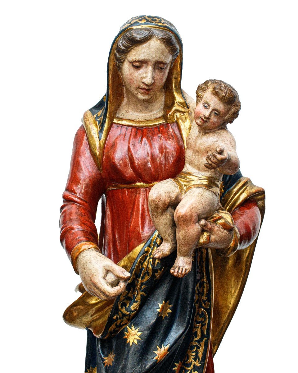 Madonna con Bambino e anime del Purgatorio, prima metà del XIX secolo-photo-4