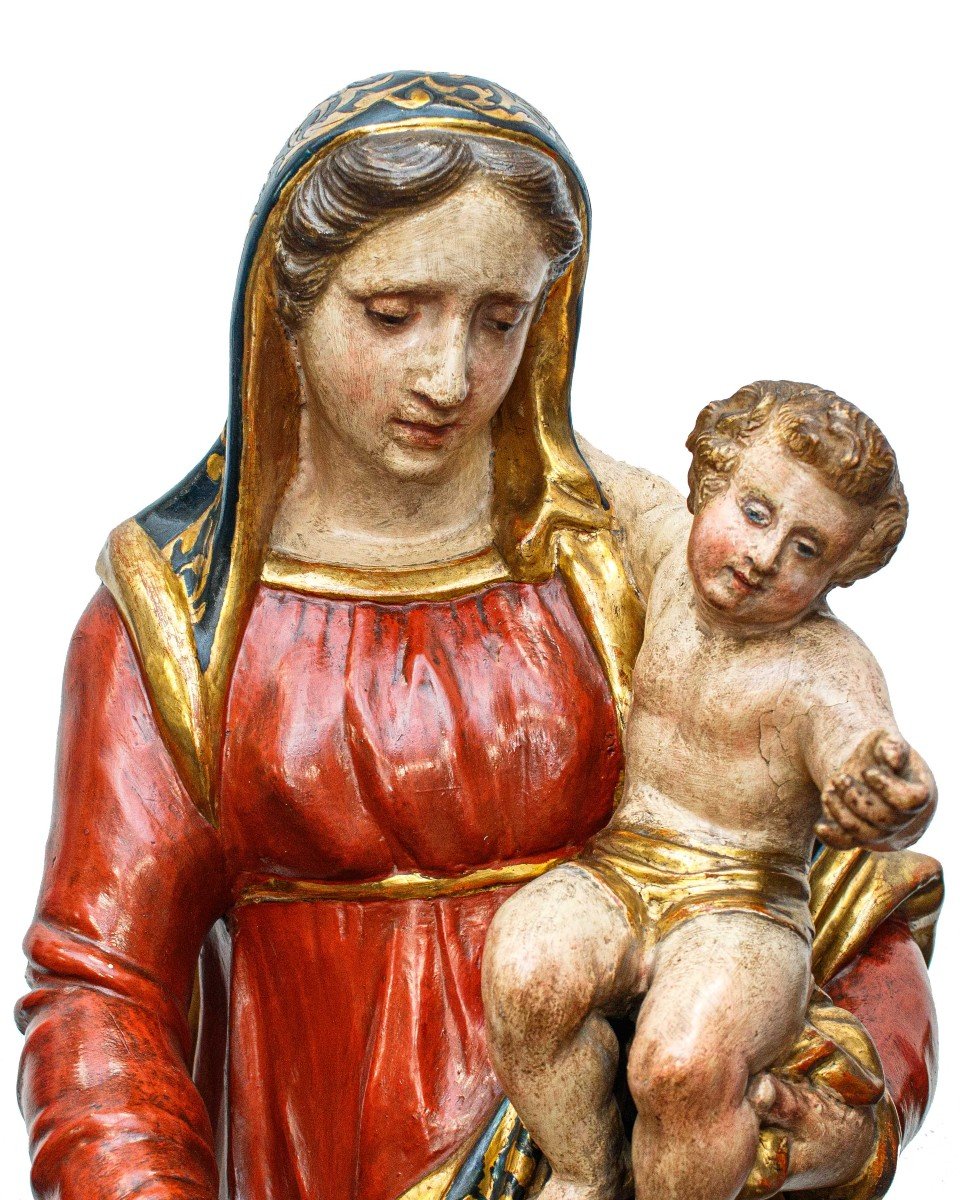 Madonna con Bambino e anime del Purgatorio, prima metà del XIX secolo-photo-7