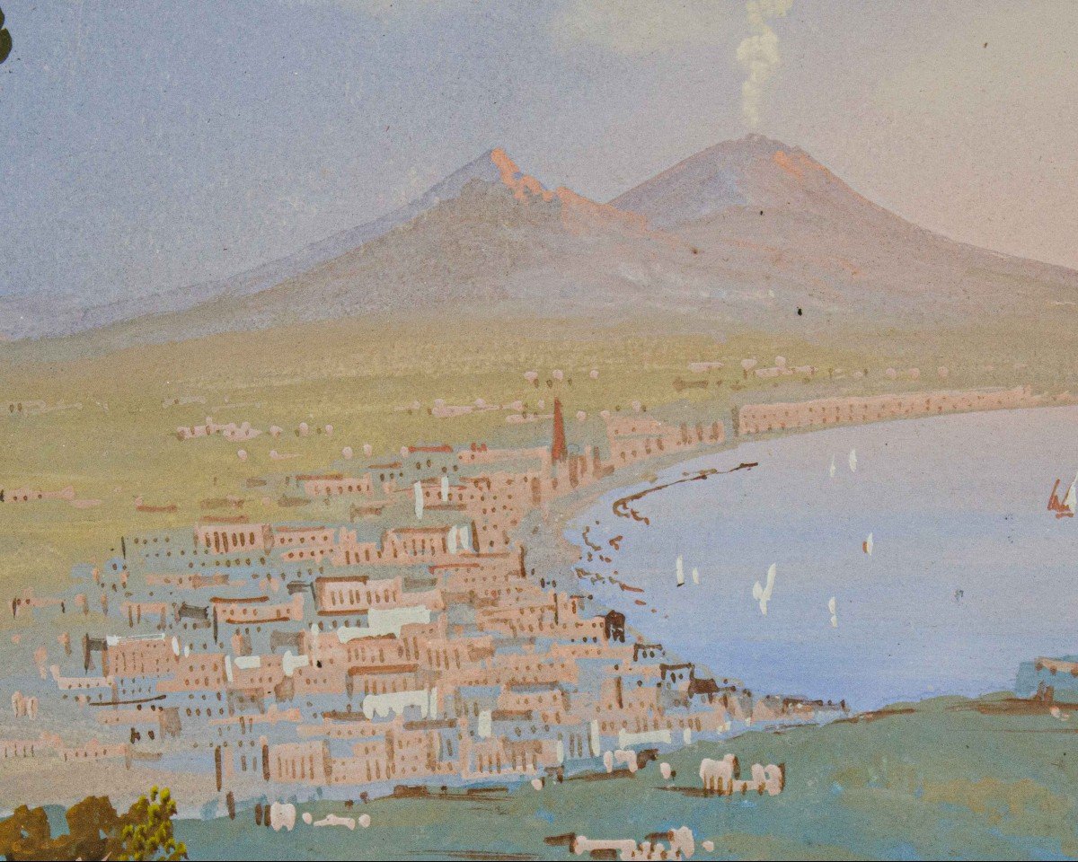 Veduta del Golfo di Napoli e dell’isola di Ischia, XIX secolo-photo-6