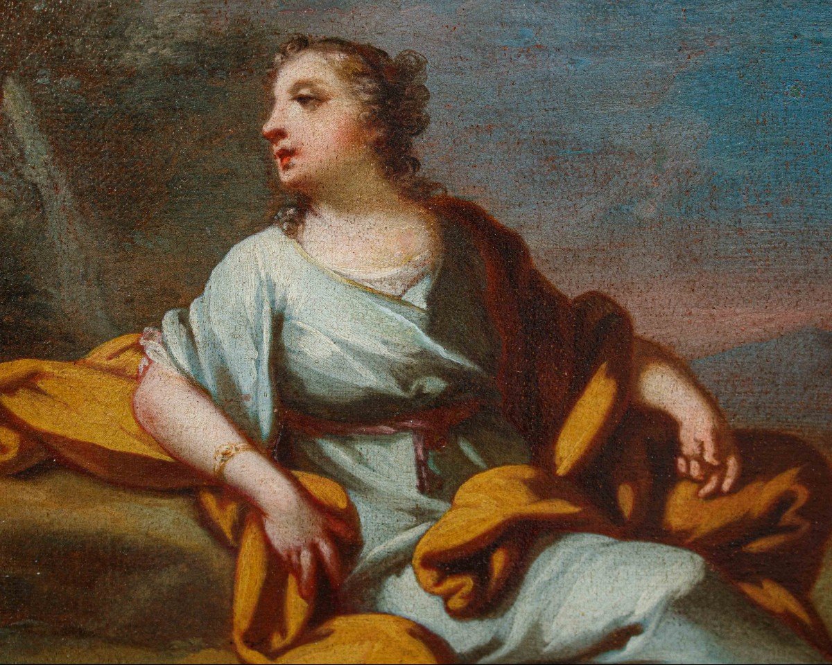 Figura Femminile sdraiata, Giovanni Domenico Molinari (Caresana, 1721 - Torino, 1793)-photo-3