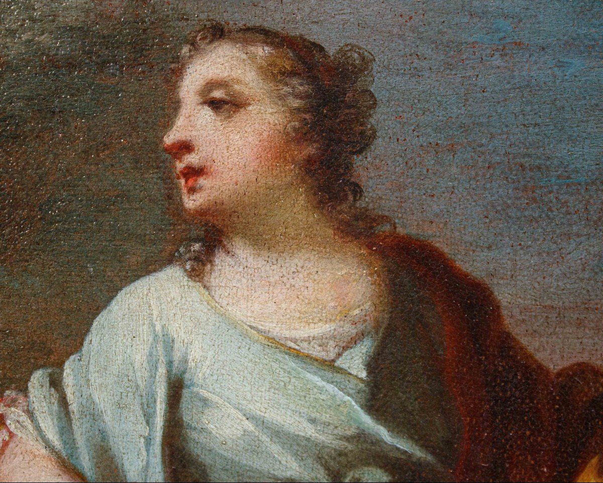 Figura Femminile sdraiata, Giovanni Domenico Molinari (Caresana, 1721 - Torino, 1793)-photo-3