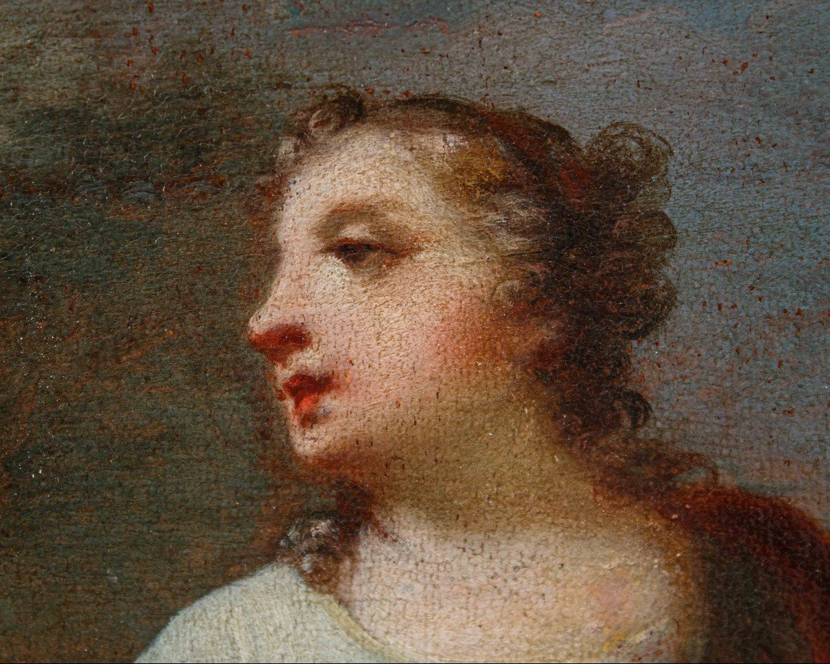 Figura Femminile sdraiata, Giovanni Domenico Molinari (Caresana, 1721 - Torino, 1793)-photo-5