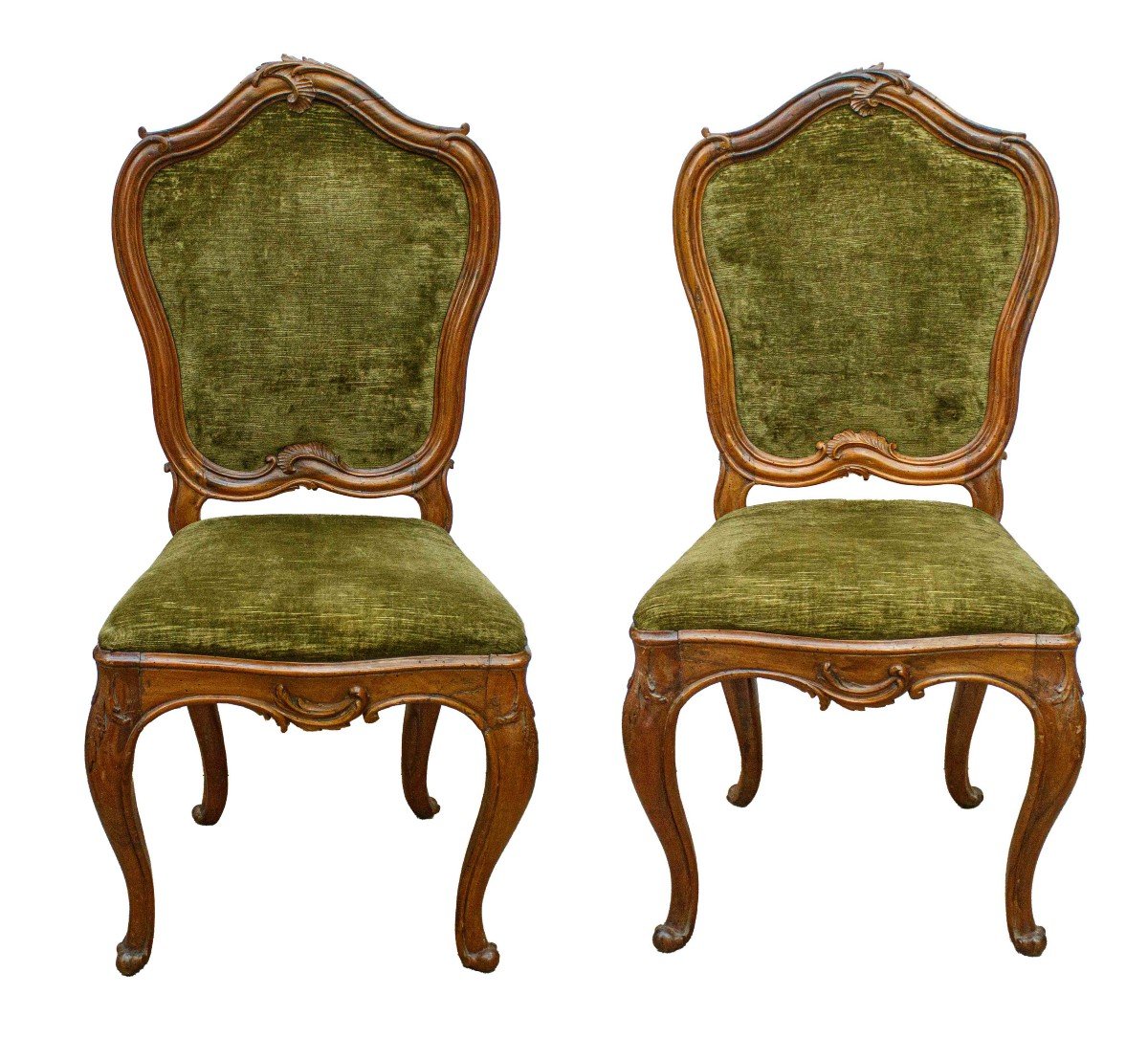 Coppia di sedie, XVIII secolo