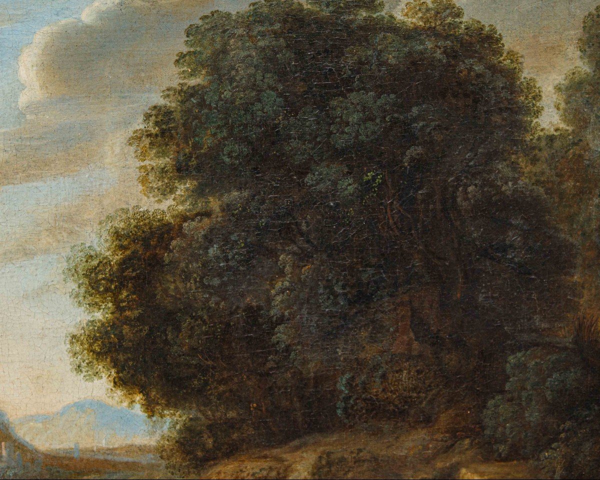 XVIII secolo, Paesaggio con Figure-photo-4