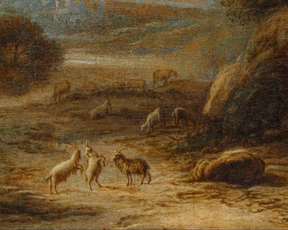 XVIII secolo, Paesaggio con Figure-photo-3