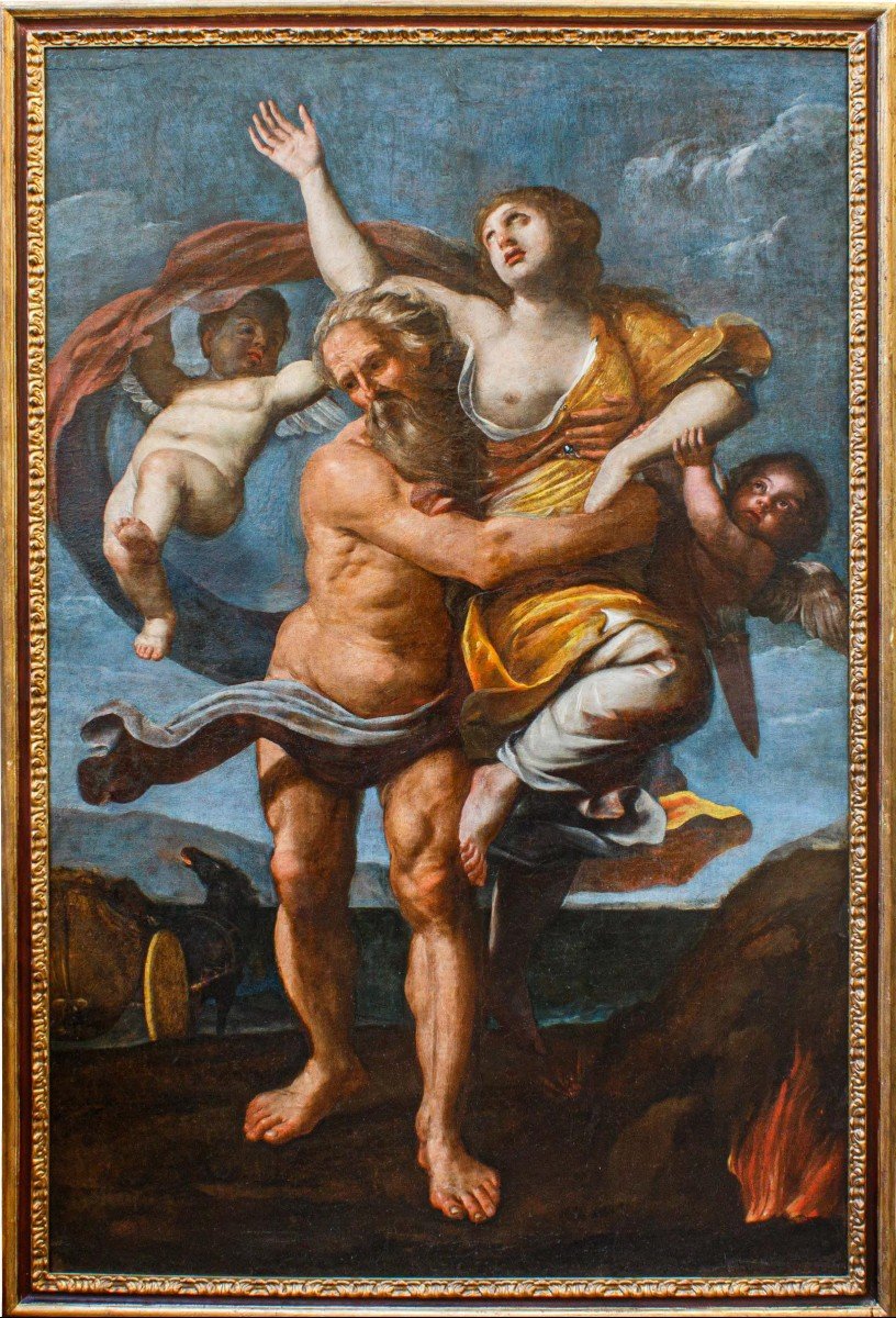 Scuola senese del XVII secolo, Il ratto di Proserpina