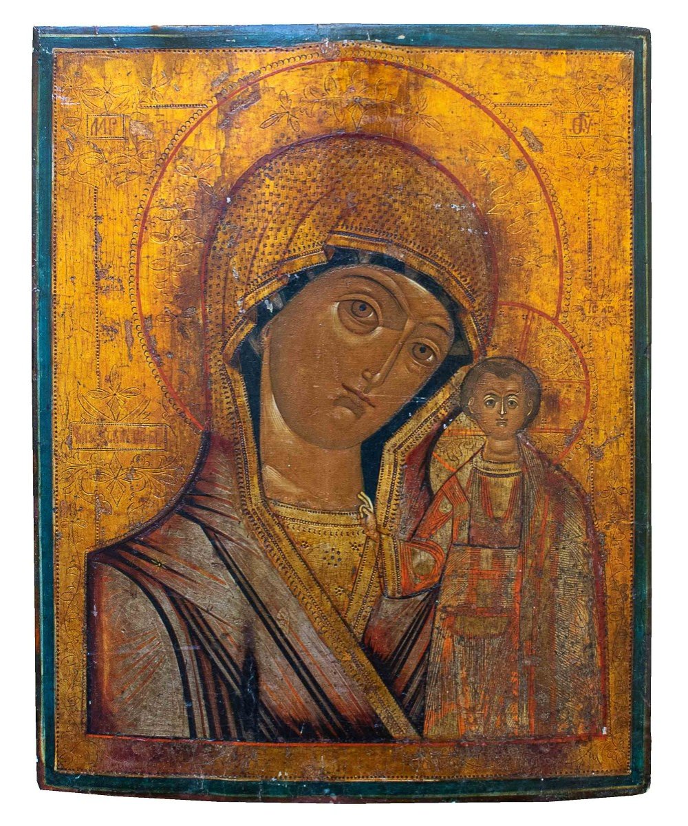 Russia, XIX secolo, Icona della Vergine di Kazan 