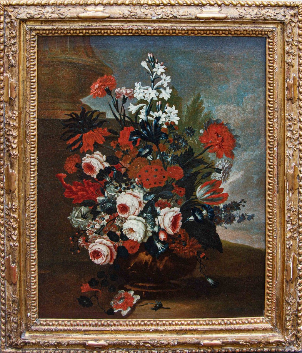 Karel Van Vogelaer, detto Carlo dei fiori (1653 - 1695), Vaso di fiori